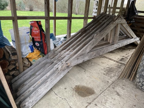 Timber roof trusses span - roof,