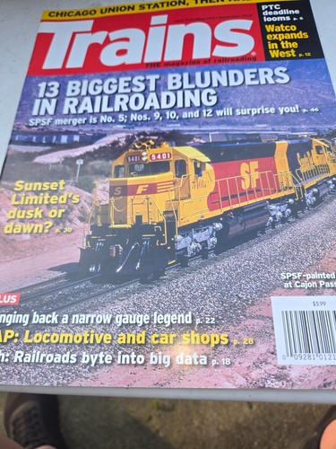 Trains the magazine for - the,