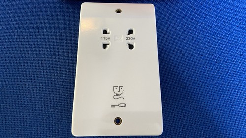 K701rpwhi socket dual - socket,