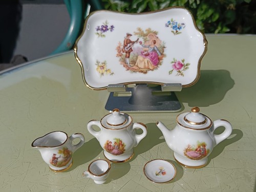 Limoges france miniature - miniature, tea