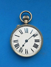 Antique Swiss Nickel Pocket Watch c.1910-1920