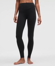 Lululemon Wunder Under SmoothCover High-Rise Size  UK 8 - Black