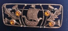 Viking Ship Nordic Theme Metal
