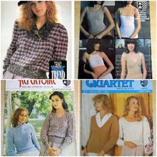 4 x Twilley's adult knitting patterns - various yarn weights (B10)