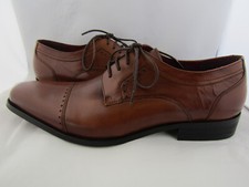 Mens Brown Leather Derby
