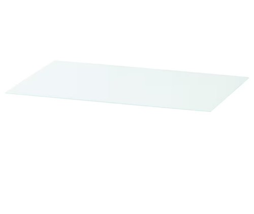 New ikea malm glass top - new,