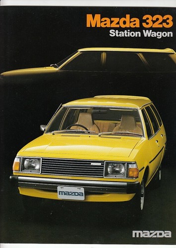 1980 mazda 323 - station, wagon