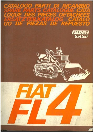 Fiat crawler tractor - crawler, parts