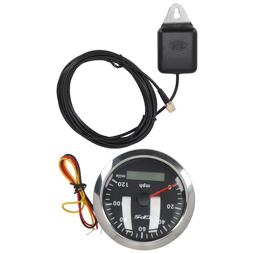 85mm black gps speedometer - gps,