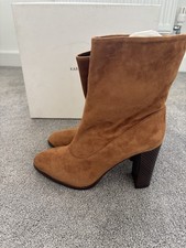 KAREN MILLEN TAN BROWN SUEDE