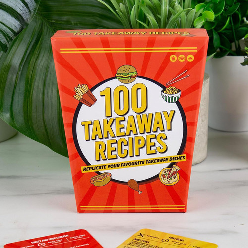 100 takeaway recipe cards - takeaway,