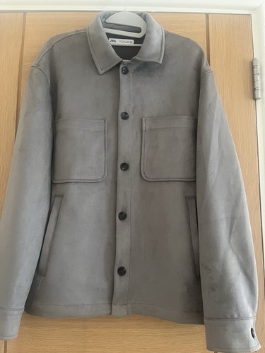 Zara men grey - grey, shacket