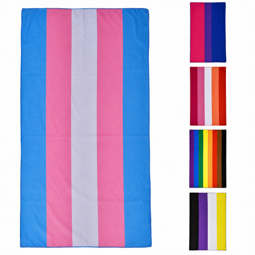 Pride flag microfibre - pride,