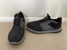 Mens Skechers Wide Fit Trainers Air Cooled Memory Foam Shoes - UK 11