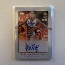 Jessica Ennis-Hill Auto #/25