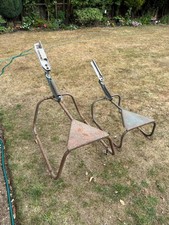  clay pigeon traps with frame and seat  by Bowman.