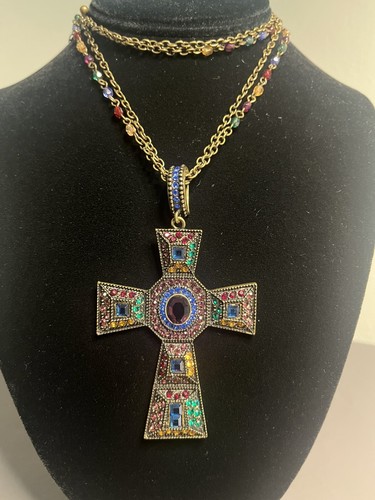 Vintage maltese cross necklace - vintage,
