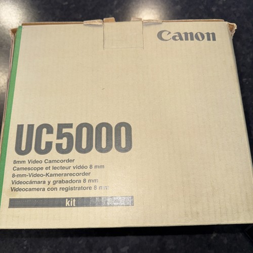 Canon uc5000 8mm camcorder - canon,