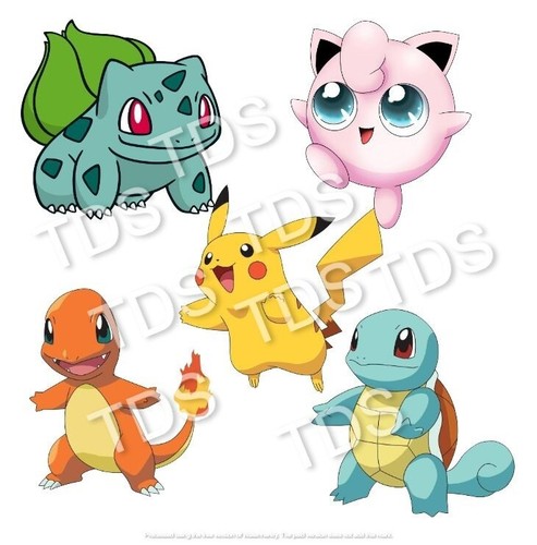 Pokemon vinyl stickers - pokemon,
