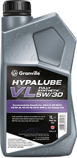 Granville 1127 Hypalube VL 5W/30 Full Synthetic Engine Oil Trade 1 Litre Pack