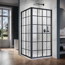 ELEGANT Corner Shower Door
