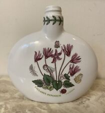 Portmeirion Botanical Garden Cyclamen Lotion Soap Dispenser Bottle No Pump