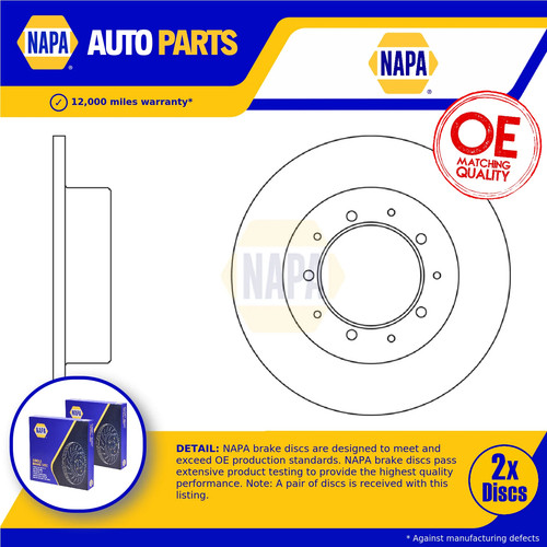 Brake discs pair - brake,