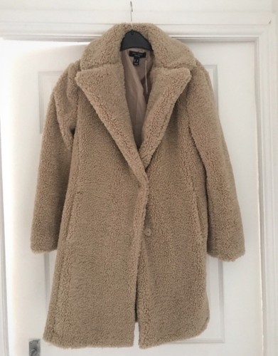 New look beige borg - beige,