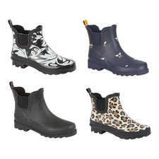 Urban Jacks Womens Wellibobs Ladies Wellingtons Festival Garden Waterproof Size