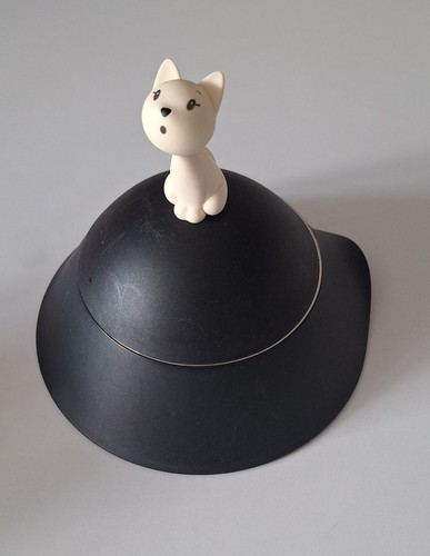 Alessi cat bowl mio - alessi, black