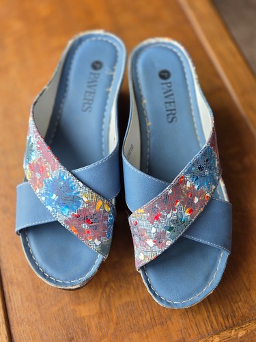Pavers wedge heel sandals