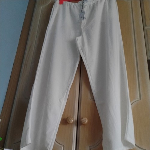 Ladies white palazzo - white,