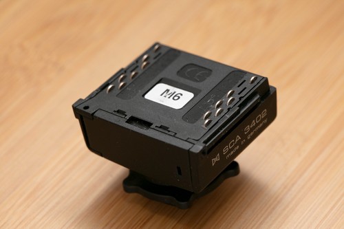 Metz sca 3402 hotshoe - sca, m6