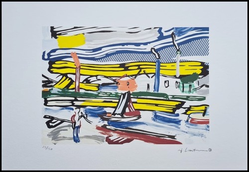 Roy lichtenstein the river - roy,