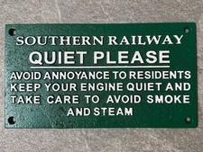 RAILWAY SIGN SOUTHERN Repro