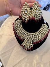 Indian Jewellery set, kundan