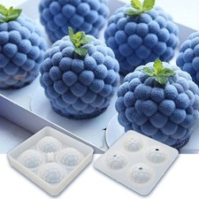 3D Raspberry Fruit Silicone Mold Mousse Mold DIY Soap Mold Candle Making Tools