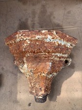 Cast iron antique rainwater hopper for guttering   (Gutter)