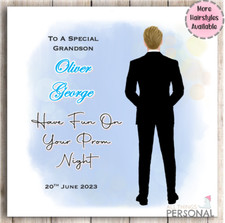 Boys prom night personalised - boys,