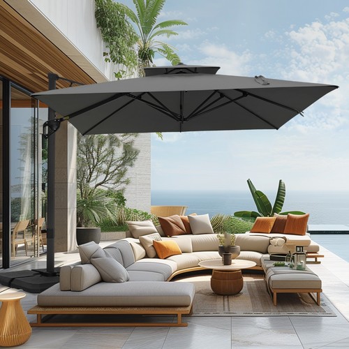 Large cantilever patio - 9'x, 12'