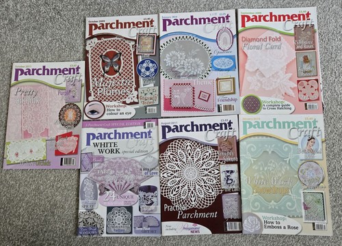 Parchment craft magazines - x,