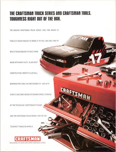 Craftsman 1996 nascar - craftsman,