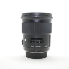 Sigma 50mm F1.4 DG HSM Art Lens - Nikon Fit - Excellent - with Hood - Tested -