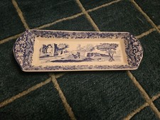 Spode  Blue Italian Mint/Sweet Tray - Made in England