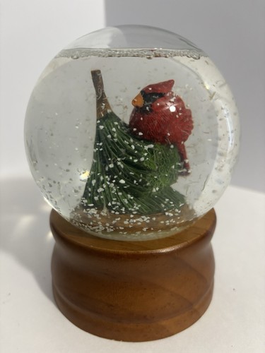 L.L.Bean snow globe with a