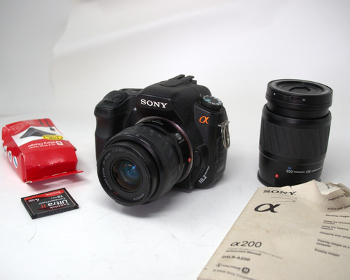 Sony alpha a200 - a200, digital