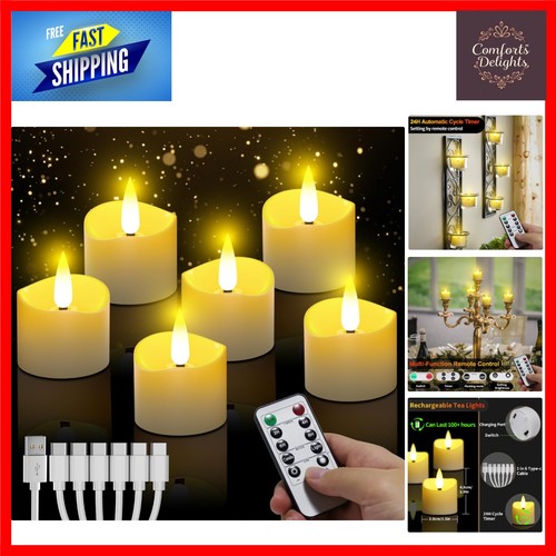 Luxury rechargeable tea light - rechargeable,