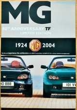 1924 - 2004 MG TF 80 80th