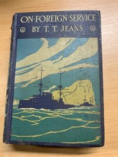 Antique T Jeans On Foreign Service' Fiction Hardcover Book (P4)