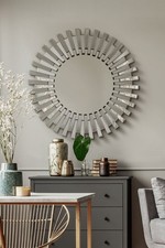 Extra Large Round Silver All